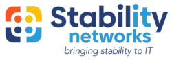 Stability Networks provides reliable and secure IT support, managed IT services, and cybersecurity solutions. Our logo embodies our commitment to stability in the digital landscape.